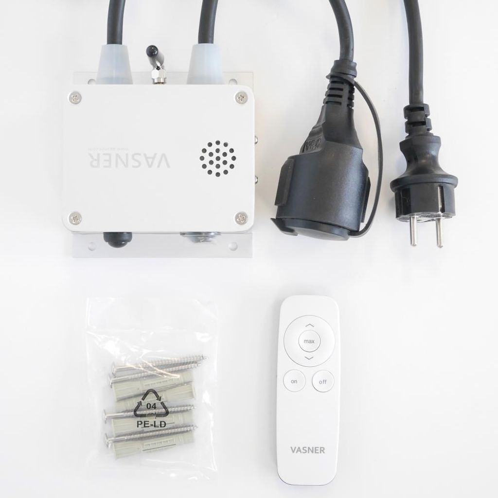 VASNER Bluetooth Dimmer Fernsteuerung für Infrarotstrahler und elektrische Heizstrahler