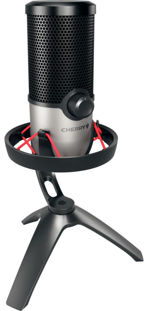 CHERRY ZUB UM 6.0 ADVANCED USB Mikrofon silber/schwarz