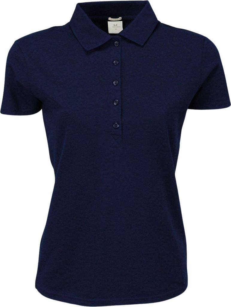 Tee Jays 145 | Damen Luxury Stretch Poloshirt - Farbe: Navy - Größe: L