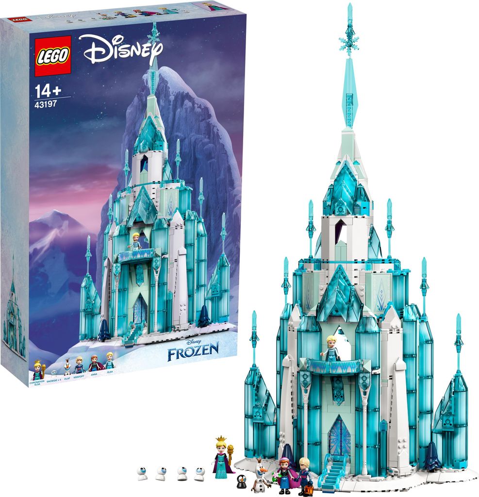 LEGO 43197 Disney Princess Der Eispalast, mit Mini Puppen Produktbild