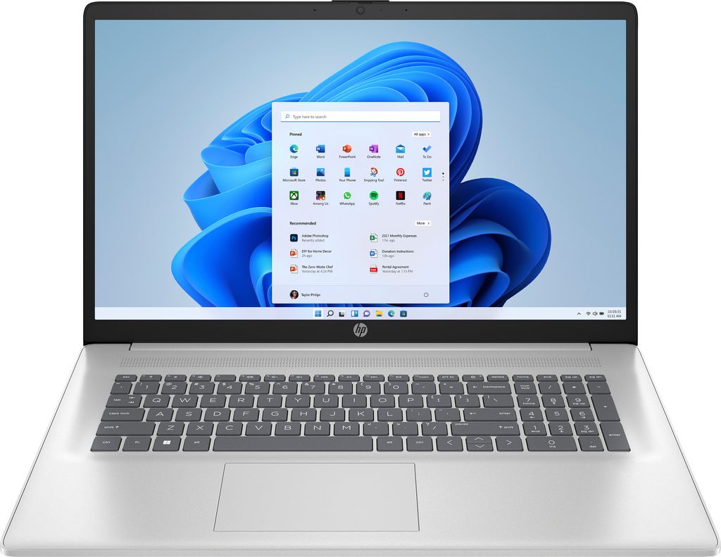 Hewlett Packard B04YJEA 17-cn3600ng notebook 17,3" natural silver