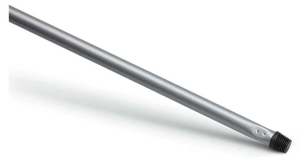 Nölle Profi Brush Metallstiel 140 cm, silber, mit Aufhängeloch | 1 Stück