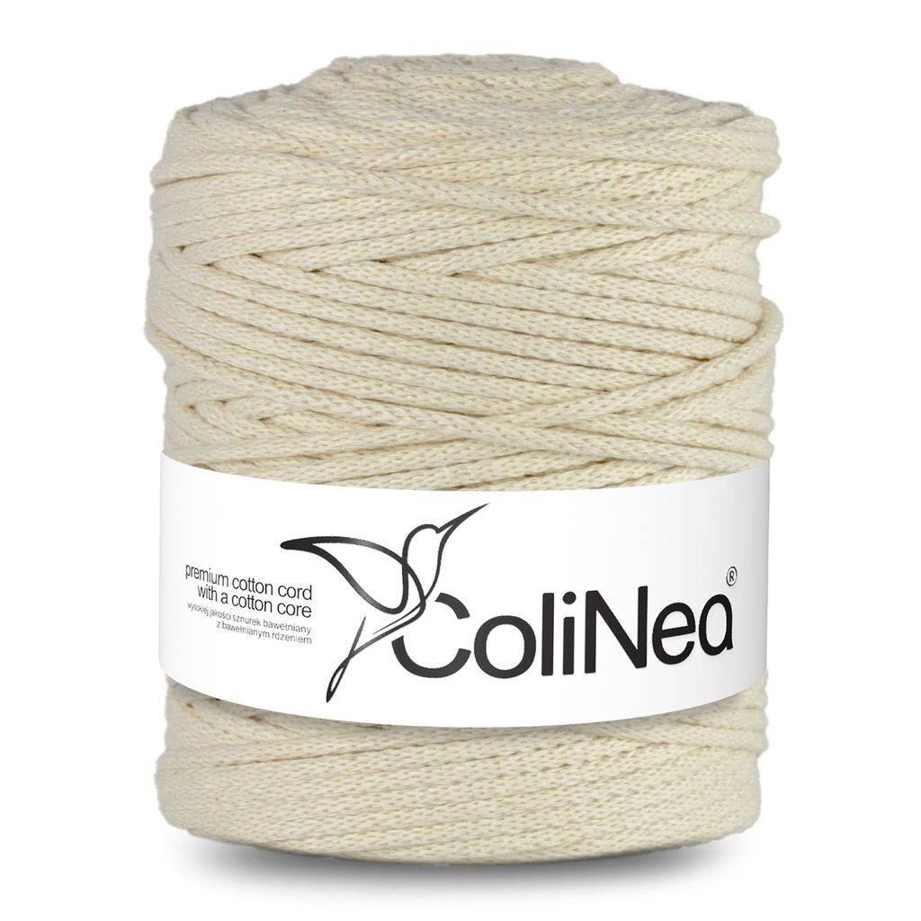 ColiNea, cordon de coton avec âme en coton, tressé, 5mm, Image du produit 