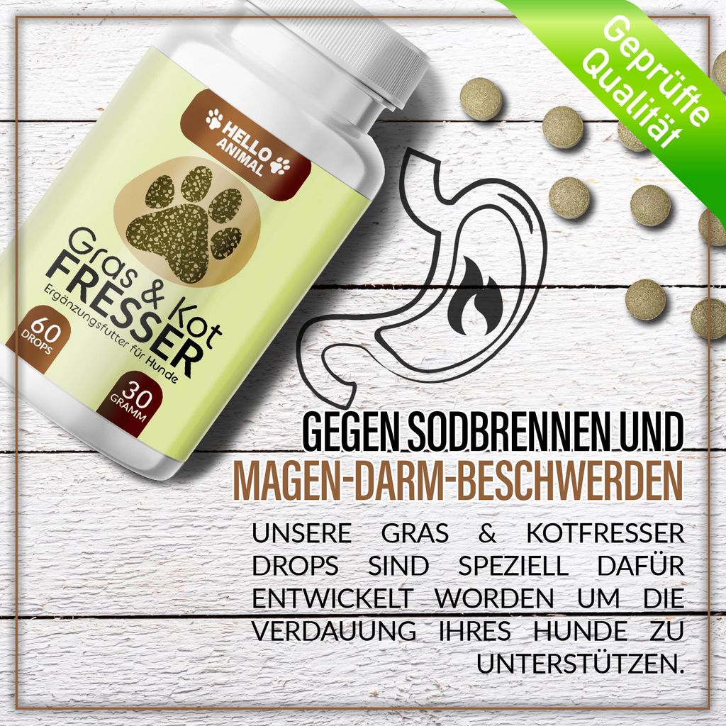 Gras Und Kotfresser Drops Für Hunde (Gebraucht) In Für CHF 18 – Mit - Foto 7