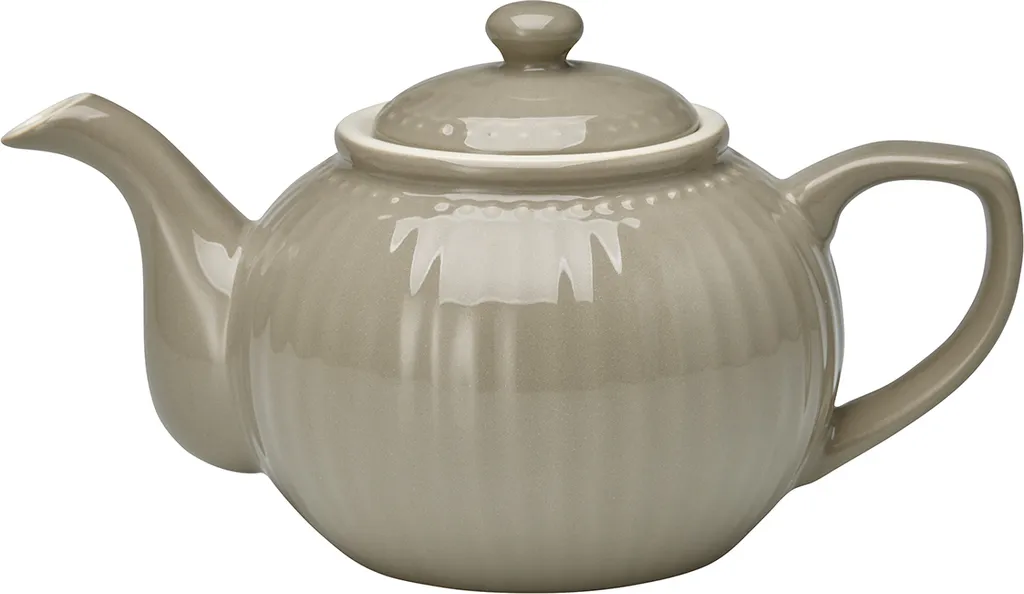 Théière Greengate Alice 1L Warm Grey pour service à thé au quotidien