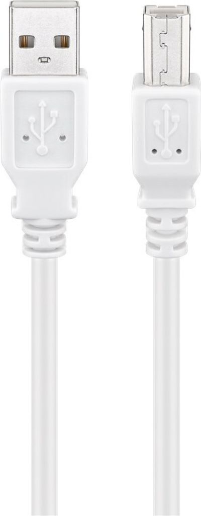 Cavo USB 2.0 Hi-Speed, bianco Immagine del prodotto 