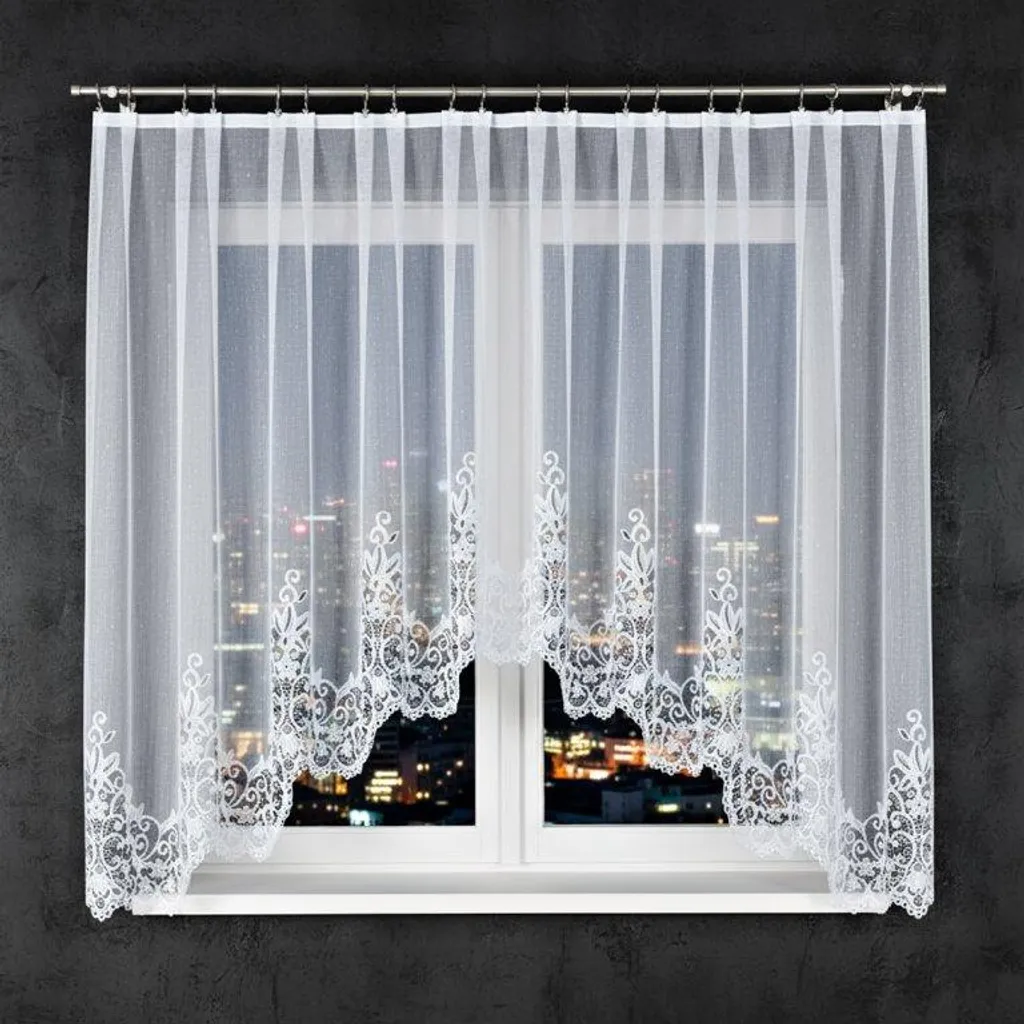 Tenda Bianca Berenika Markizeta 300x160 - Atmosfera Accogliente Jacquard