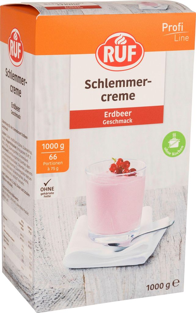 RUF 1364571001 RUF Schlemmercreme Erdbeer  1,0 kg, 1 St. Image du produit 