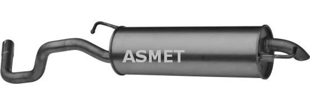Silencieux arrière anti-bruit pour Golf IV et Seat Leon - OE 1J6253609AK