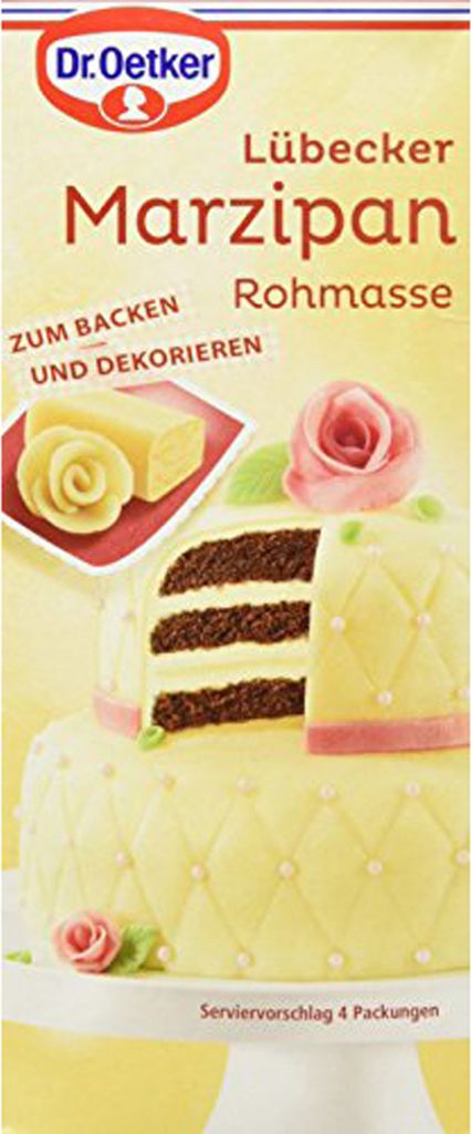 Dr. Oetker feinste Lübecker Marzipan Rohmasse g.g.A 200g Produktbild 