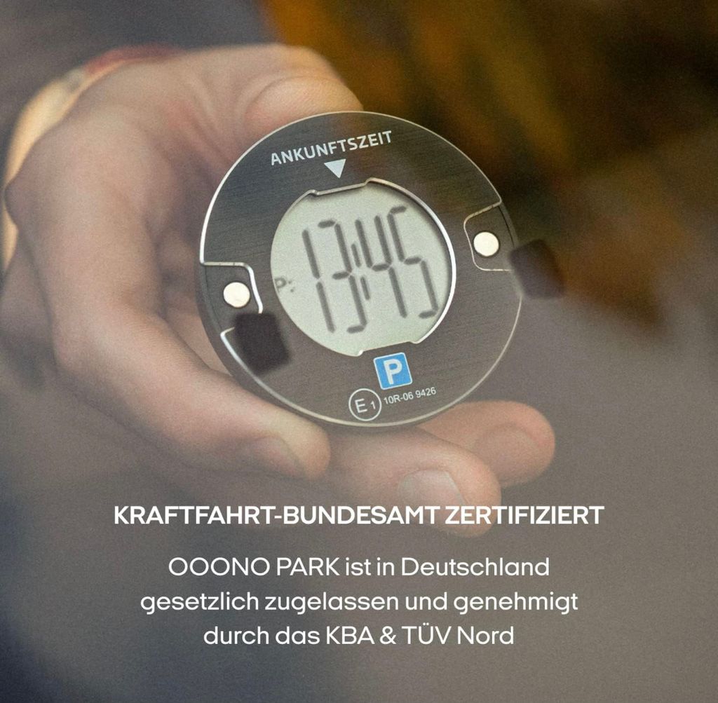 OOONO Marketplaces  P-DISC NO1 - Elektronische Parkscheibe Produktbild 