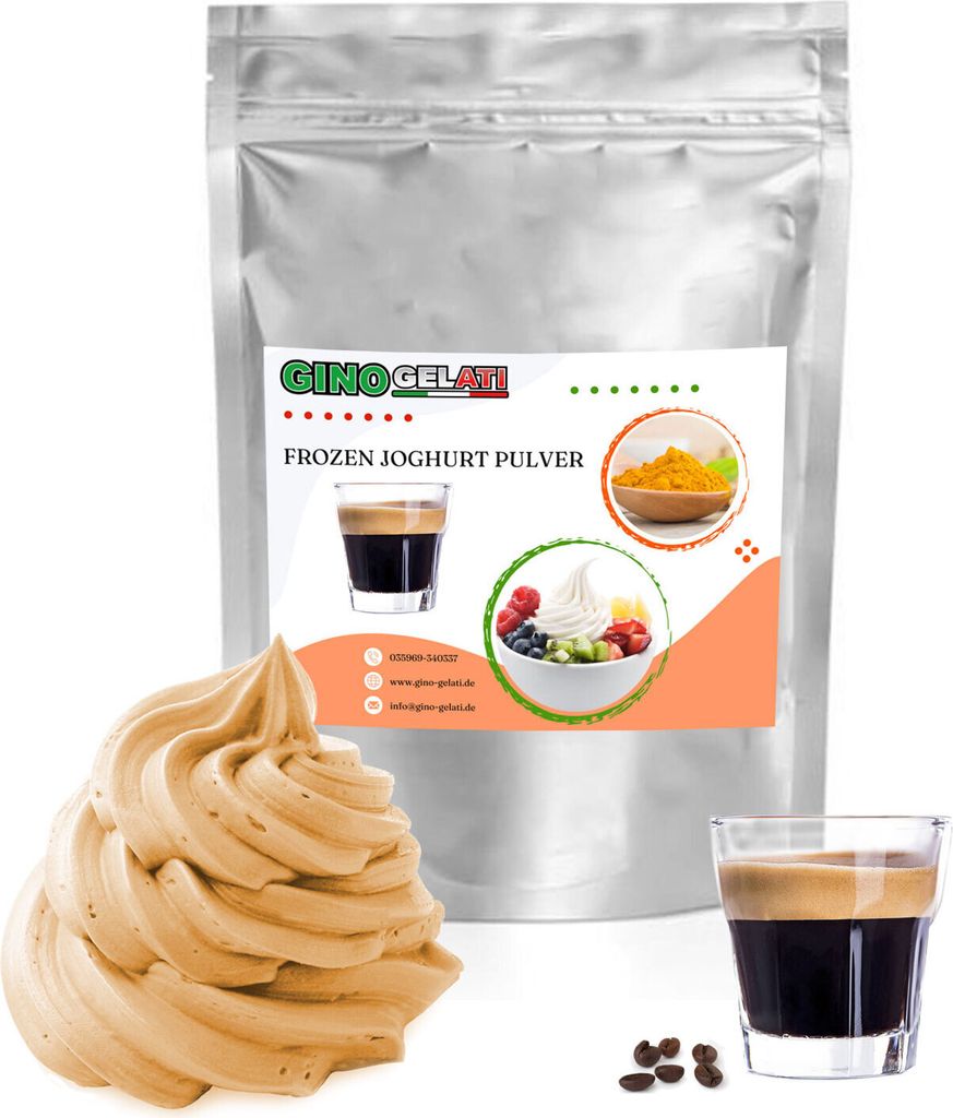 Espresso Frozen Joghurt Pulver 333 g