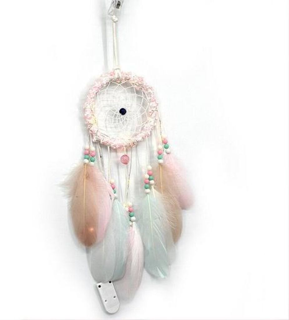 LED-Licht-Dreamcatcher aus Glas für Schlafzimmer Dekoration Selbstbau