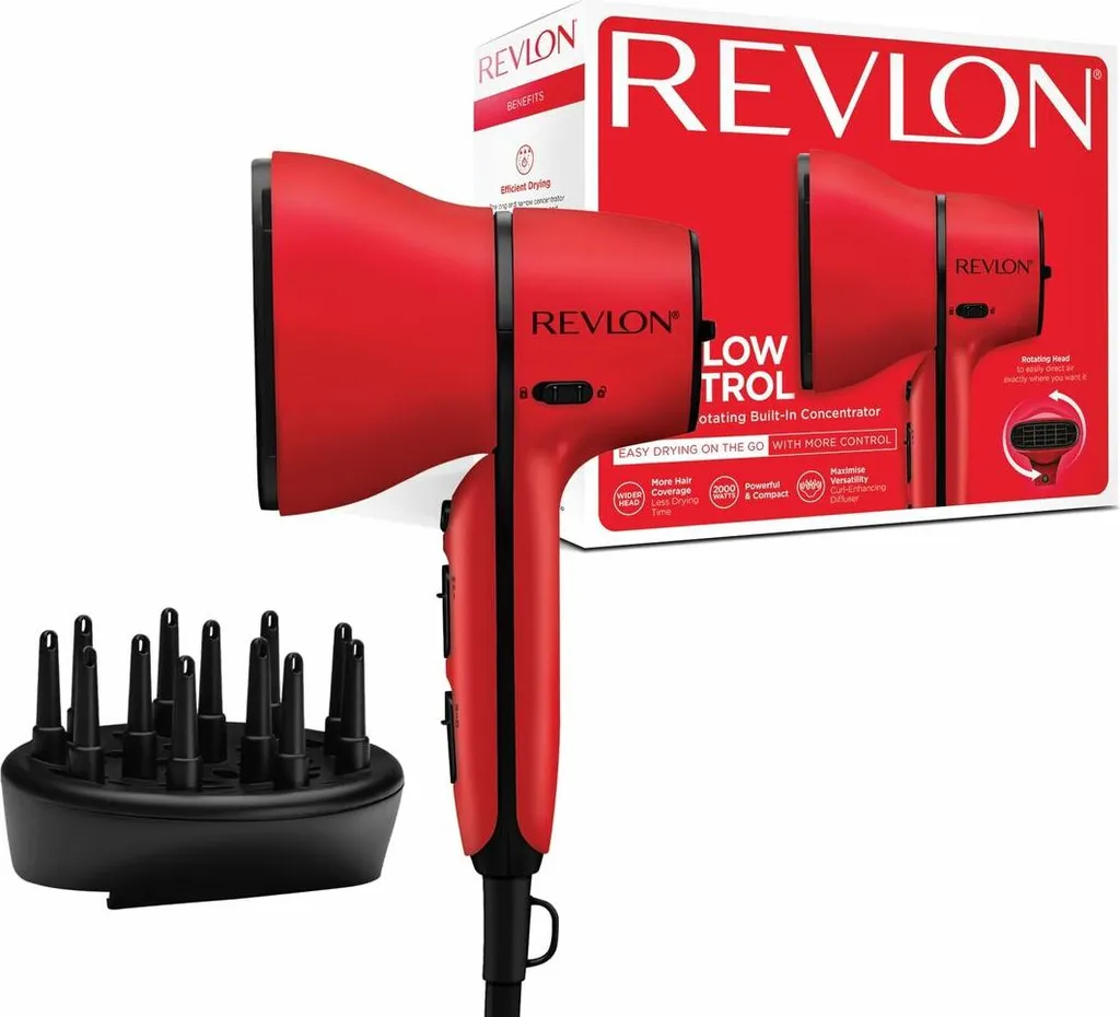 Sèche-cheveux Revlon RVDR5320E 2000W : Fini les Frisottis et le Temps