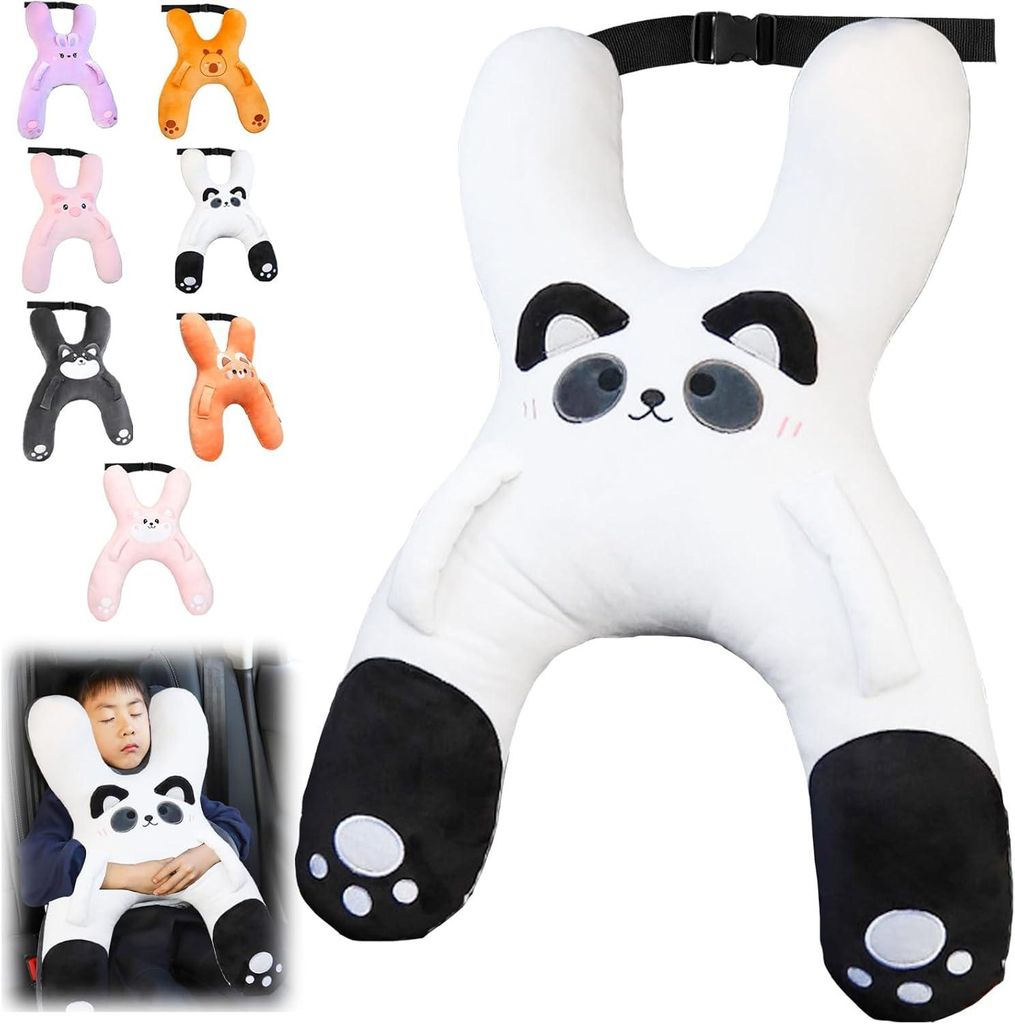 Almohada de viaje para niños – Almohada con forma de H para Imagen del producto 