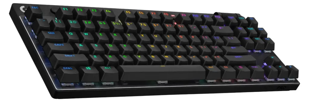 Clavier Gamer Sans Fil Logitech G PRO X TKL Mécanique Tactile Noir