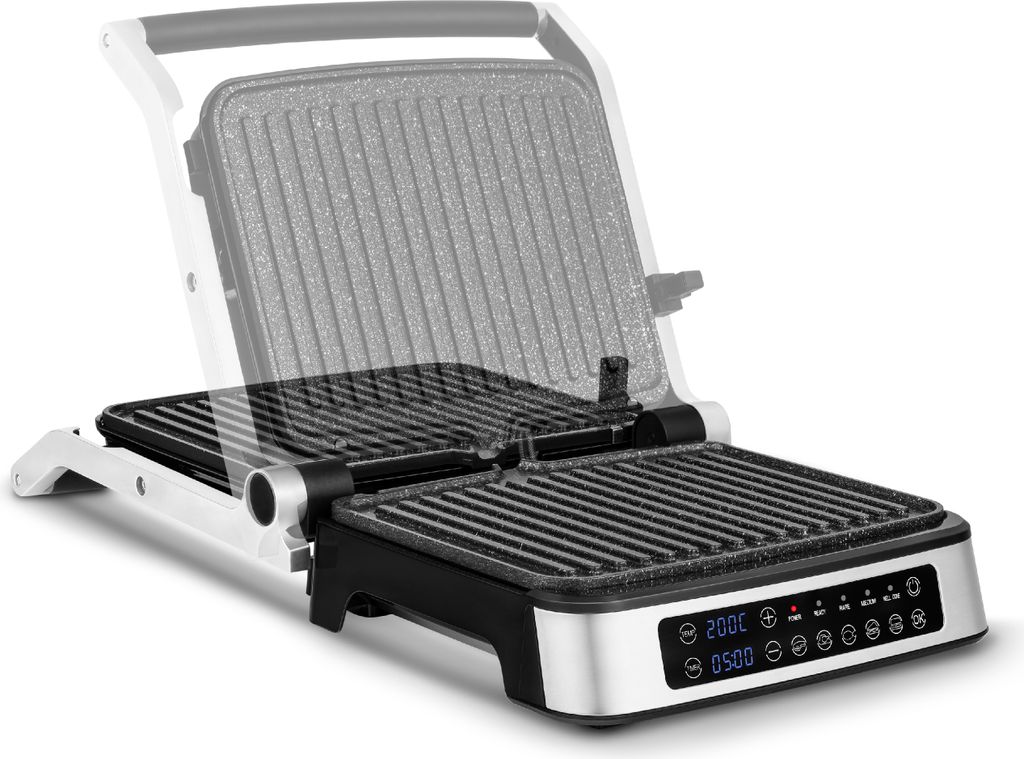 ZEEGMA Elektrický kontaktný gril a sendvičovač 2100 W, 2v1, Obrázok produktu 32