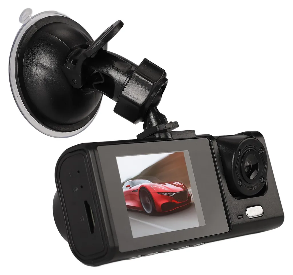 Dashcam Voiture 3 Objectifs Full HD 1080P - Enregistreur Vidéo Complet