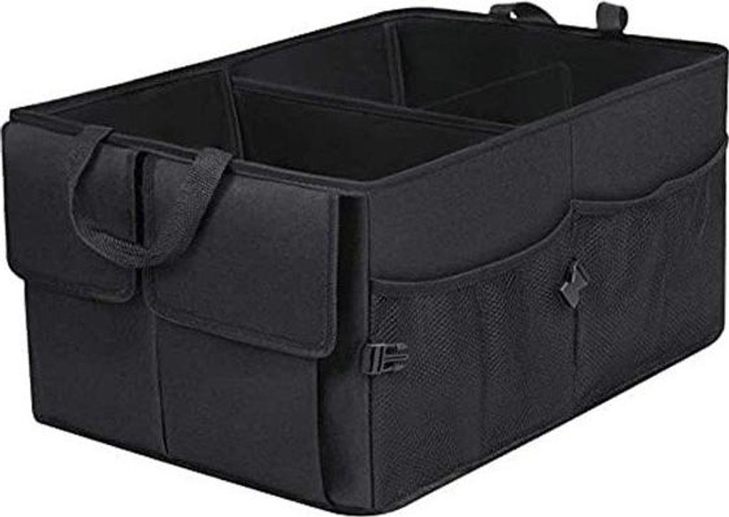 Verk 10064 Organisateur de coffre de voiture noir Image du produit 