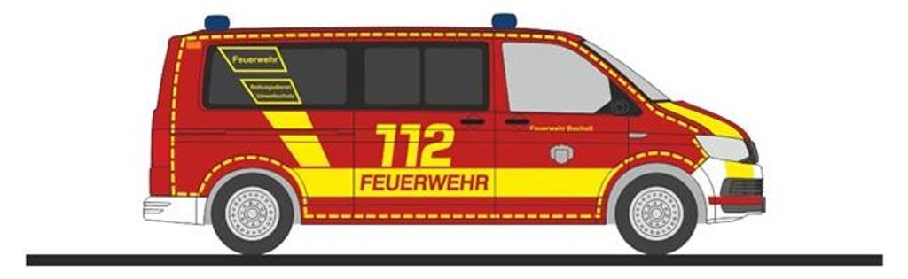 Rietze 53792 - 1/87 Volkswagen T6 FW Bocholt - Neu