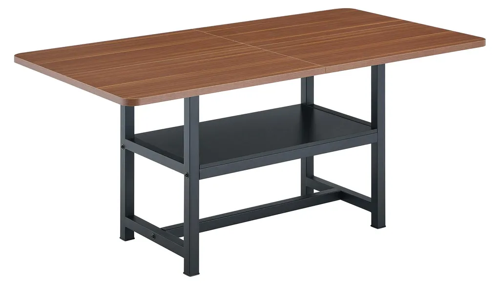 Grande table de repas rectangulaire style loft pour 6 personnes - 16
