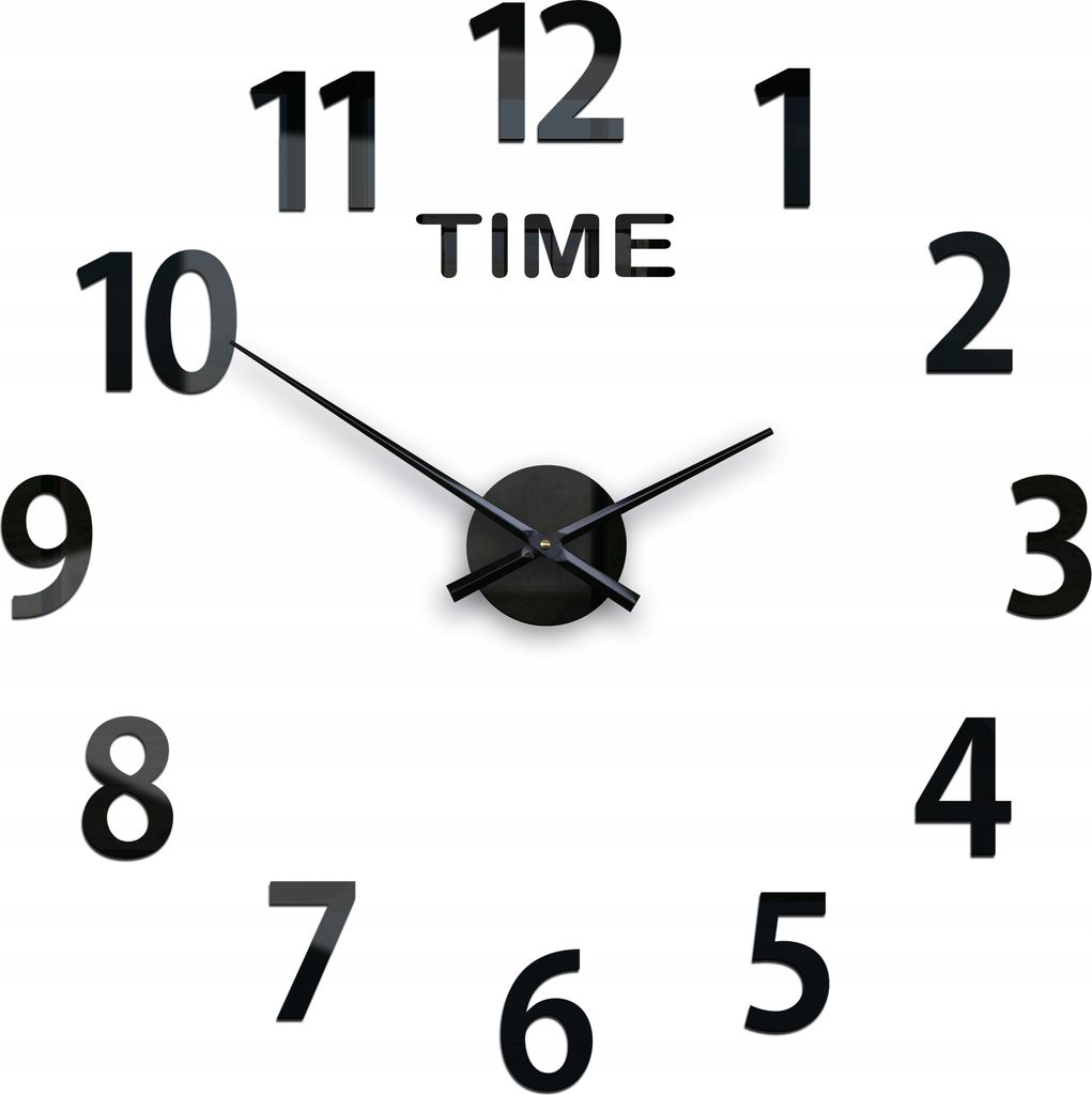 Modernclock, Wanduhr Amadeus Sticker 75CM DIY LARGE