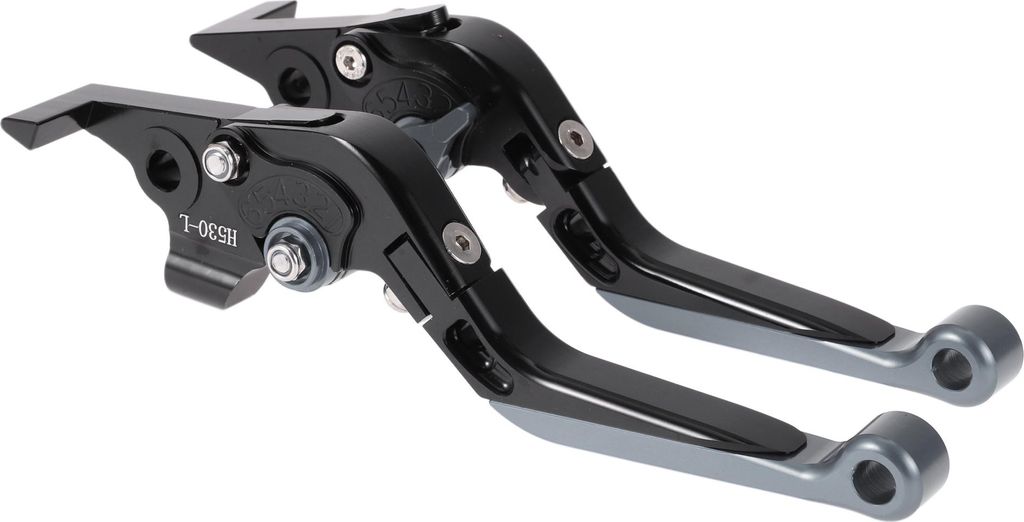 Kurz Lang Bremse Kupplung Hebel für Yamaha TMAX560 2019-2020 Verstellbarer Motorrad Lenker Bremshebel Aluminium Legierung Schwarz Griff Titanium Ende