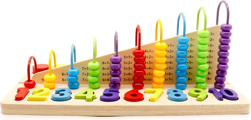 Vzdělávací hračka počítadlo, číselné bloky ECOTOYS Obrázek produktu 