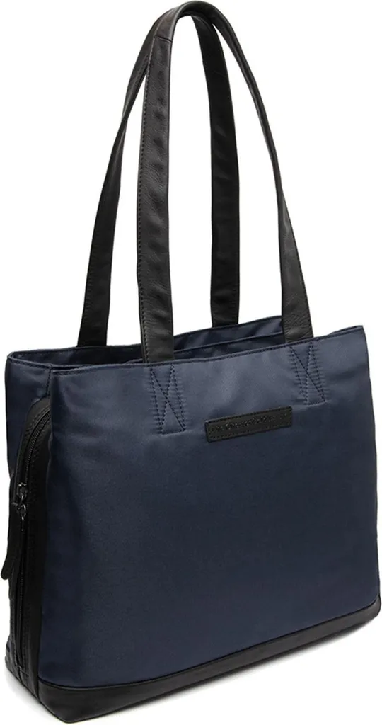 Borsa Porta PC Lavik The Chesterfield Brand Blu Navy | Vera Pelle