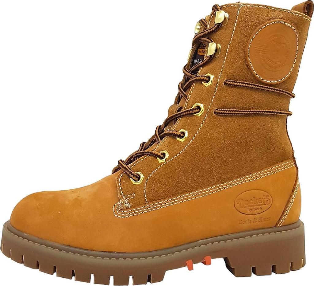 Zapatos de cordones marrones de la marca Dockers, línea Imagen del producto 