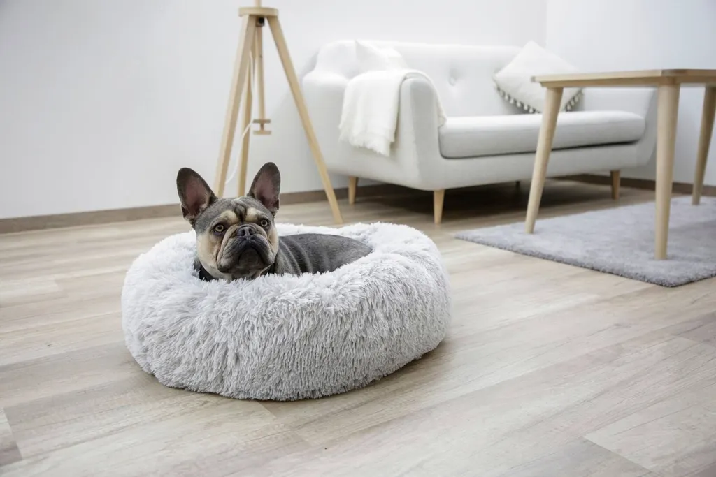 Lettino per cani, grigio chiaro, 19 cm Ø 76 cm, Kerbl