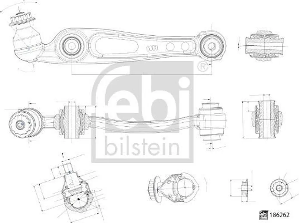 Bras oscillant pour Land Rover Discovery V L462 2016- Train avant Bas