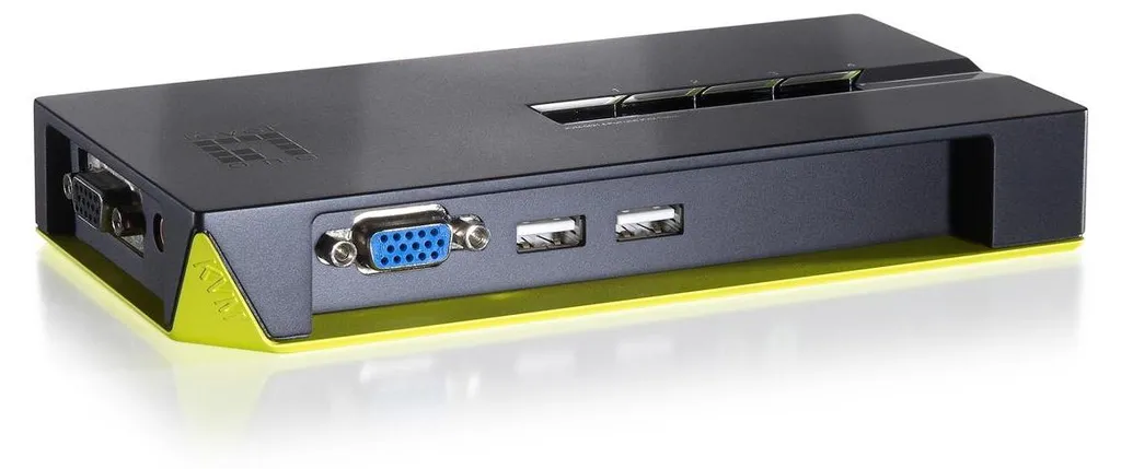 Commutateur KVM LevelOne pour utiliser 4 PC avec un seul écran VGA