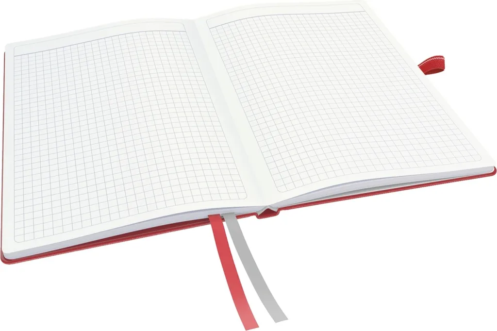 Taccuino A5 Rosso a Scacchi - Pack 6 per Appunti d'Eccellenza - 2