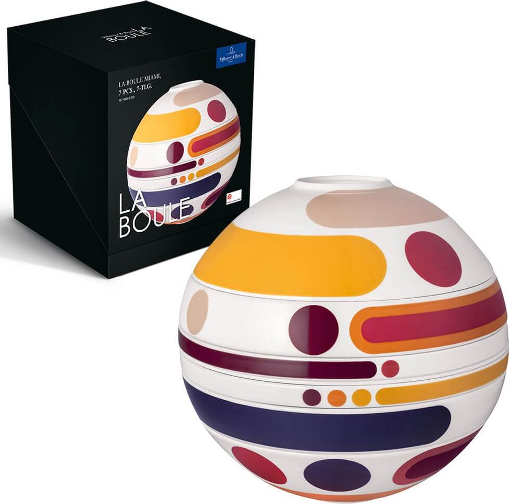 Villeroy & Boch Iconic La Boule Miami bunt  24 cm Produktbild 