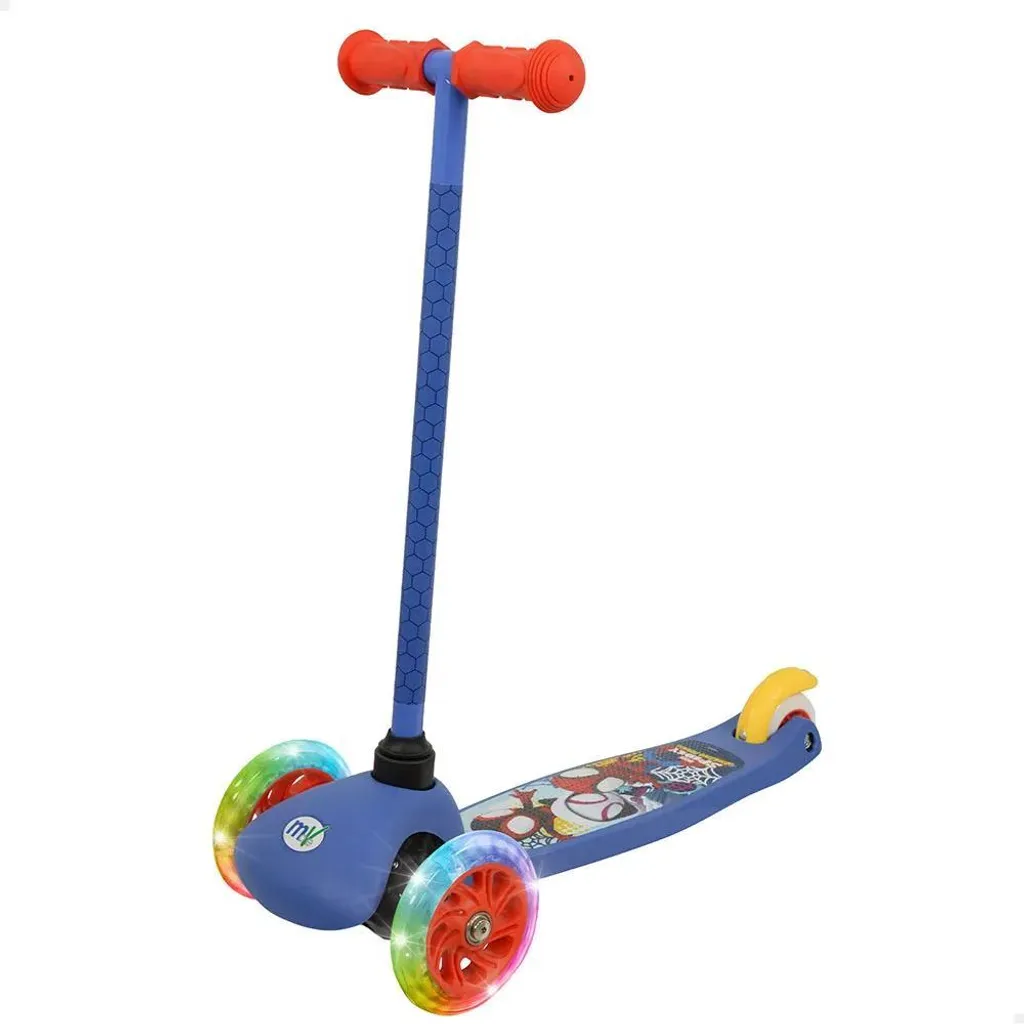 Trottinette Enfant Spidey & Friends 77765 Bleue pour Jouer en Extérieur