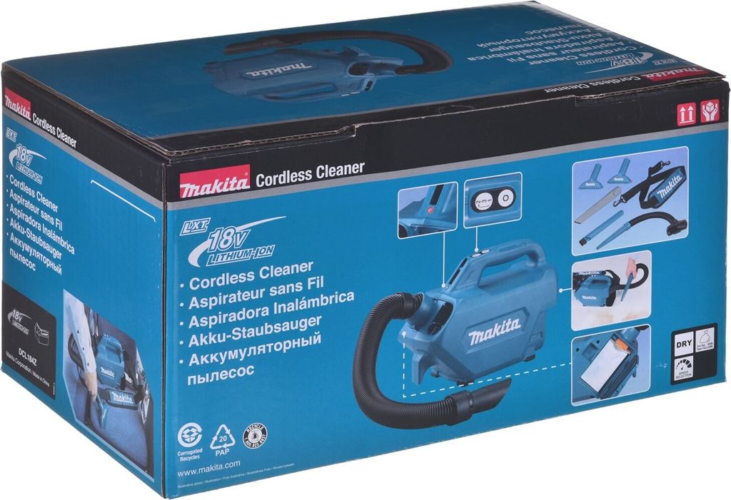 Makita® Akku-Fahrzeug-Staubsauger 18 V 54 mbar 0,5 l - Produktbild 42