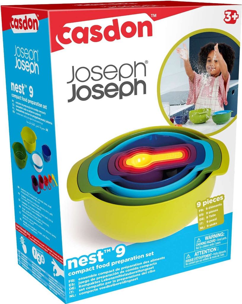 Casdon Joseph Joseph nest Schüssel- und Messbecherset 9 Stück