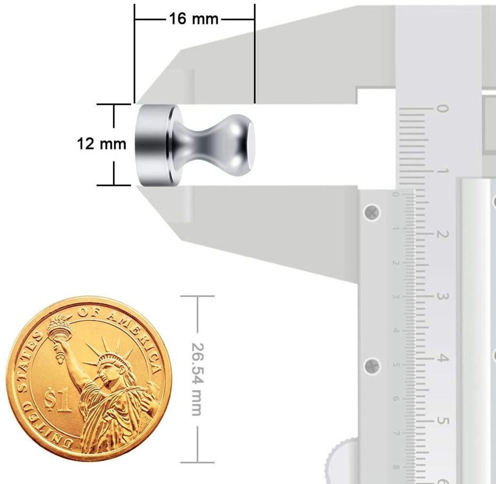 Neodymové magnety, extrémně silné N52 kovové magnety Balení Obrázek produktu 7