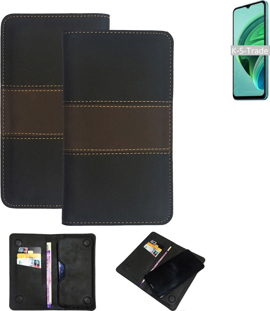 K-S-Trade Hülle Handyhülle kompatibel mit Xiaomi Redmi Note 11E 5G Schutzhülle Walletcase Bookstyle Tasche Schutz Case Handytasche Wallet Cover