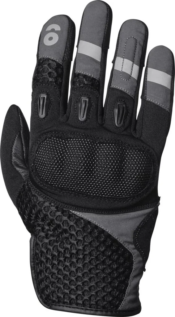 Gants moto été homologués GMS Tyrus SF en cuir et mesh ventilé
