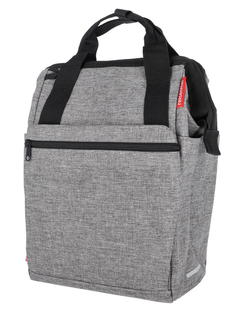 Klickfix Gepäckträgertasche ROOMY GT twist silver, 12 ltr, Produktbild 