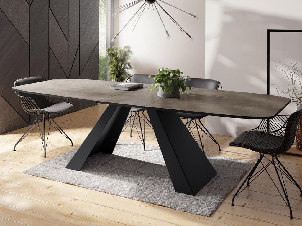 Esstisch Monte im Modern Stil, Rechteckiger Tisch - Produktbild 