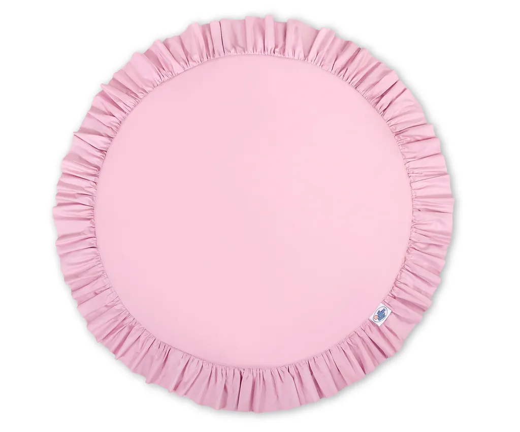 Copertina Gattonamento con Volant Rosa | Protezione e Morbidezza Bimba - 1