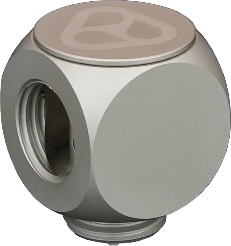 Thermal Grizzly DeltaMate Rotary T - Connettore Ottone CNC G1/4 Nero