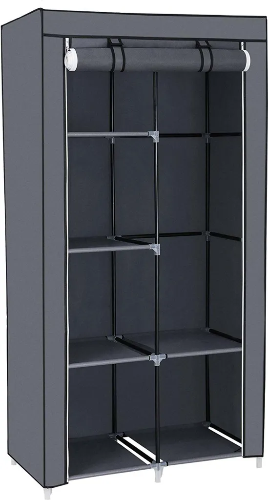 Fini le Désordre avec l'Armoire de Rangement Herzberg HG-8010 Compacte