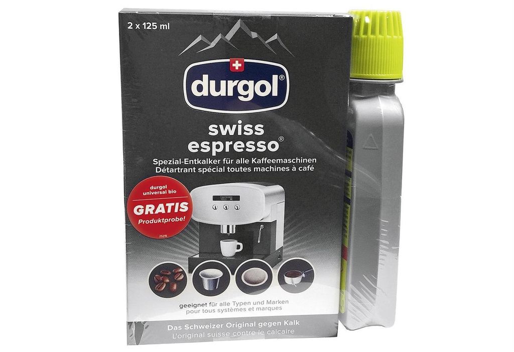 DURGOL Entkalker für Espressomaschinen 2 x 125 ml 2er Pack Produktbild 14