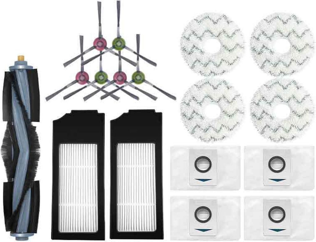 INF Ersatz-Zubehörset für ECOVACS X1 Omni/Turbo