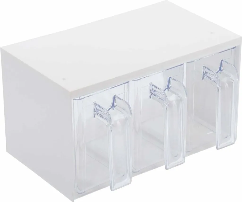 Westmark Roma Set 3 Contenitori Impilabili 1L - Organizzazione Cucina Pro