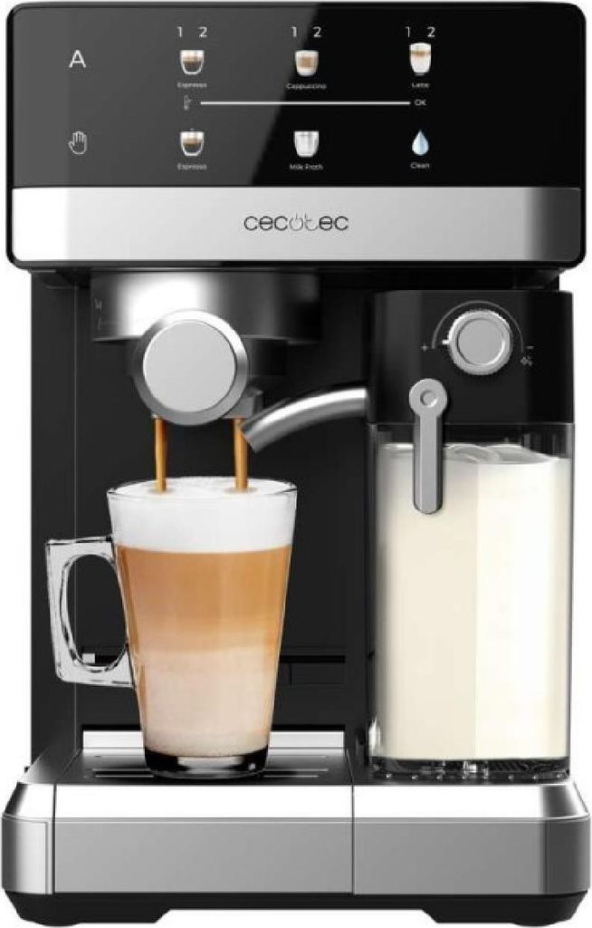 Cecotec halbautomatische Espressomaschine Touch mit Produktbild 